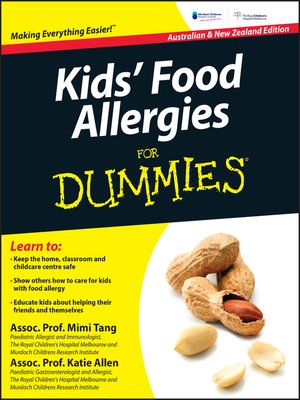 cover image of Kids' Food Allergies for Dummies